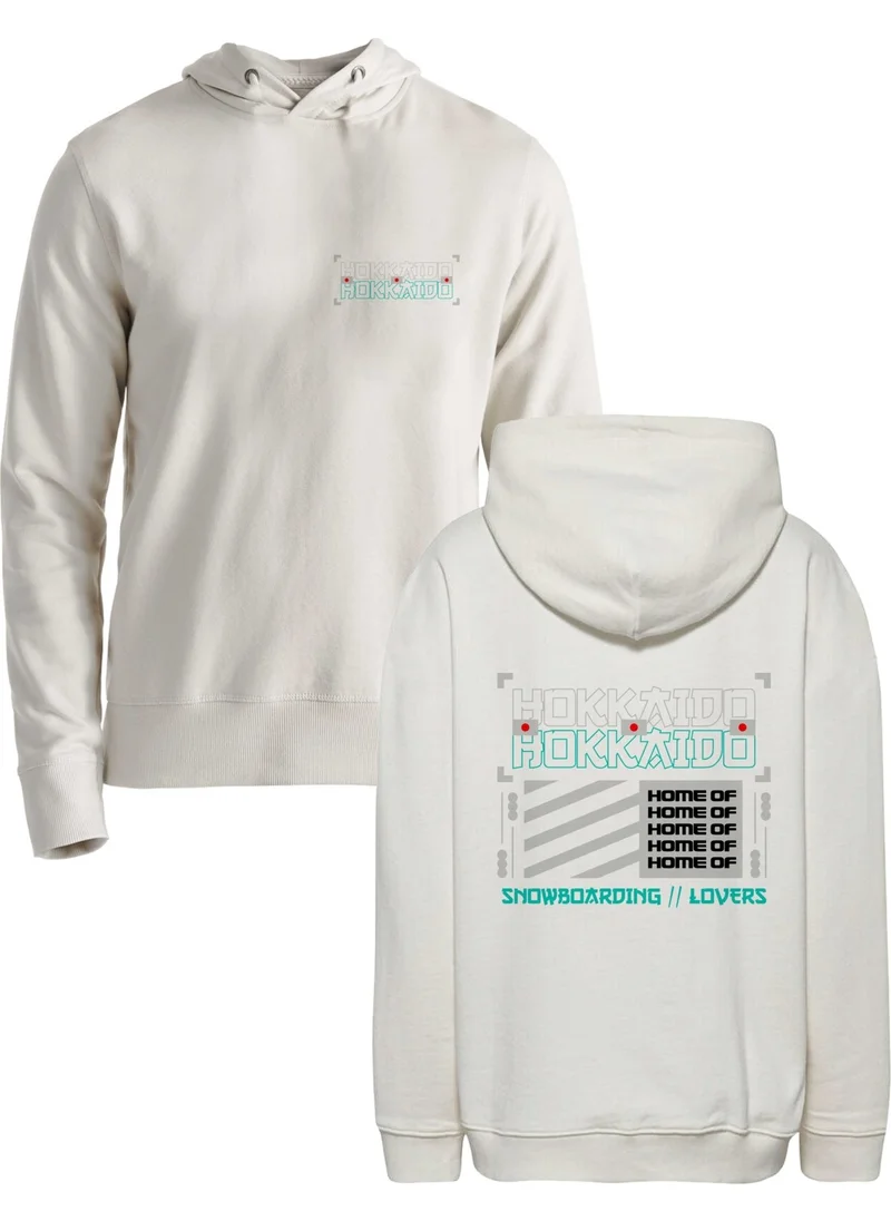 Alfa Tshirt Snowboarding Lovers Ecru Sweatshirt