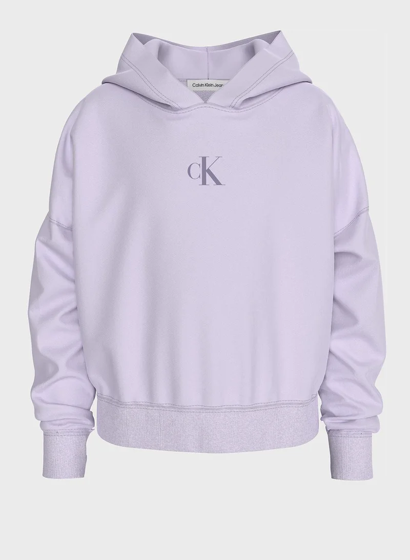 Calvin Klein Jeans Youth Logo Hoodie