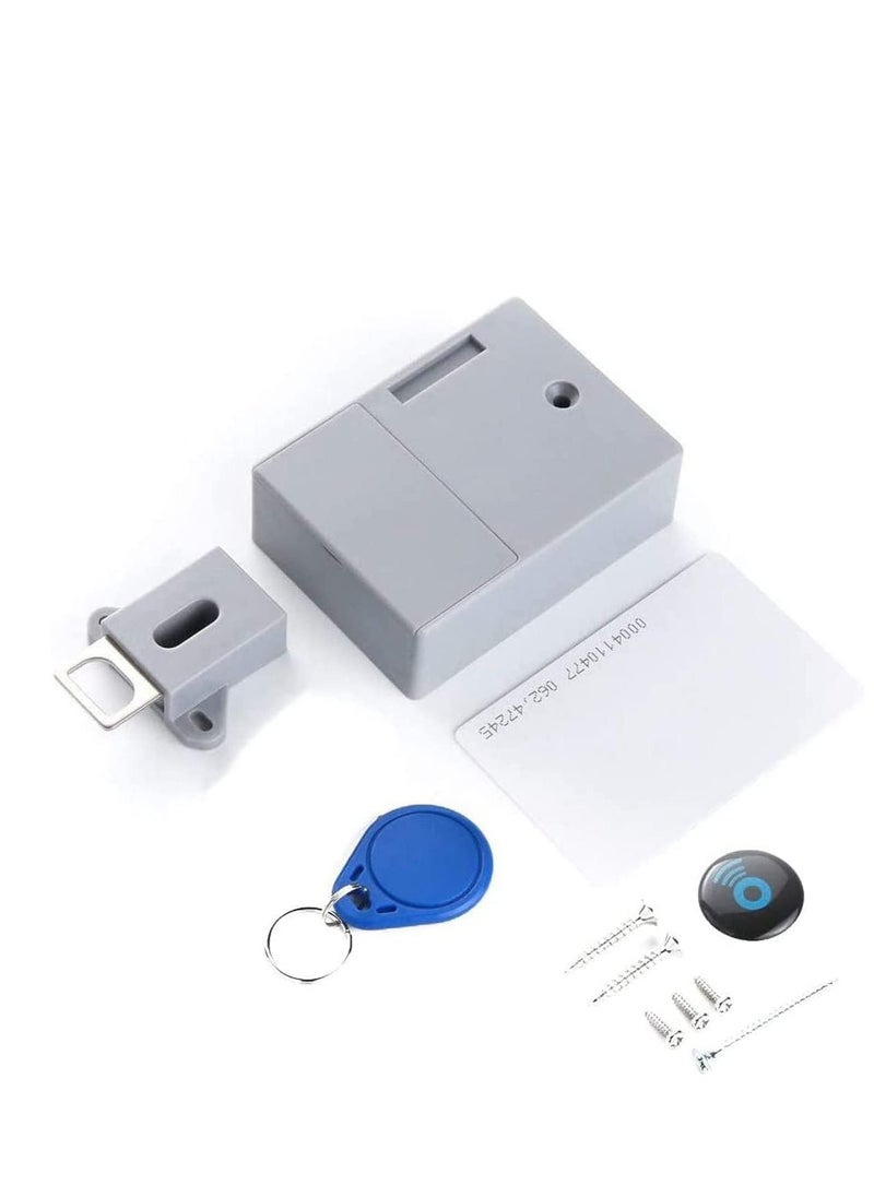 Generic - Battery Smart Lock Cabinet Drawer Lock Smart Lock Battery Sensor Invisible Hidden Digital Lock - Image 1