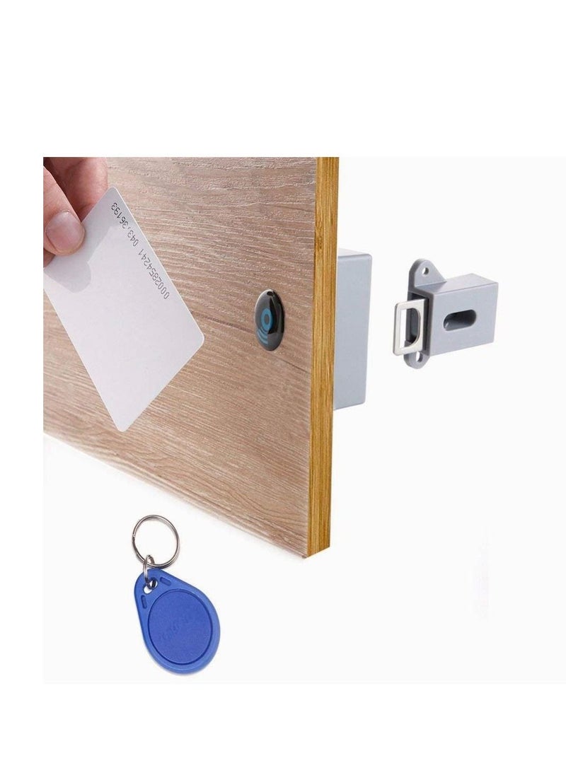 Generic - Battery Smart Lock Cabinet Drawer Lock Smart Lock Battery Sensor Invisible Hidden Digital Lock - Image 1
