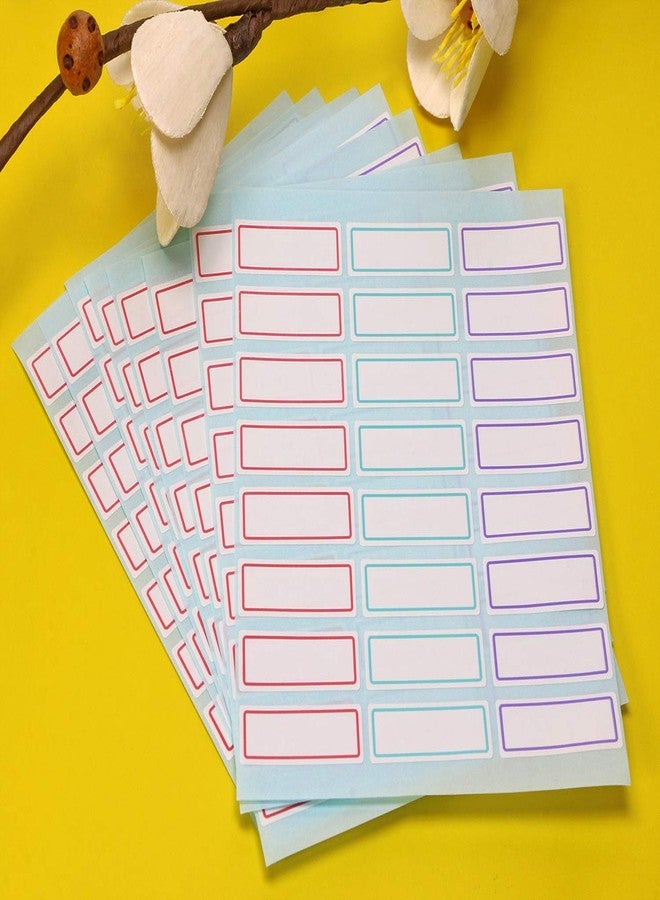 ONLYKXY 240 Count File Folder Labels, Name Labels, Adhesive Labels, Rectangle Label Stickers, File Folder Labels Name Filing Envelopes Label Stickers - Image 4