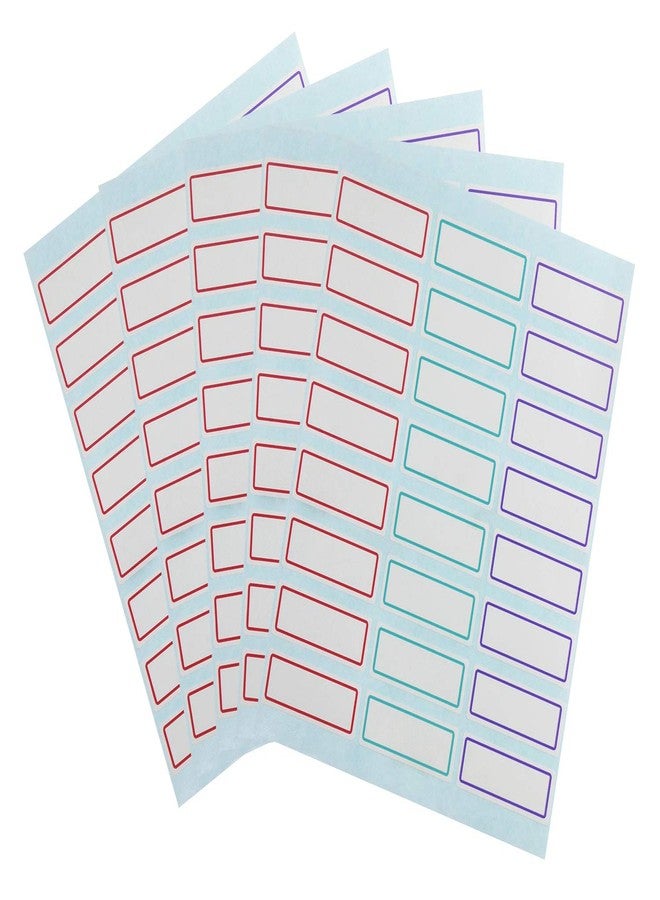 ONLYKXY 240 Count File Folder Labels, Name Labels, Adhesive Labels, Rectangle Label Stickers, File Folder Labels Name Filing Envelopes Label Stickers - Image 1