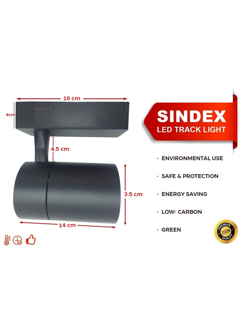 مصباح مسار LED من Sindex بقوة 50 واط، سطوع عالٍ 4500 لومن، تصميم عصري، يعمل بجهد 220-240 فولت تيار متردد - Image 3