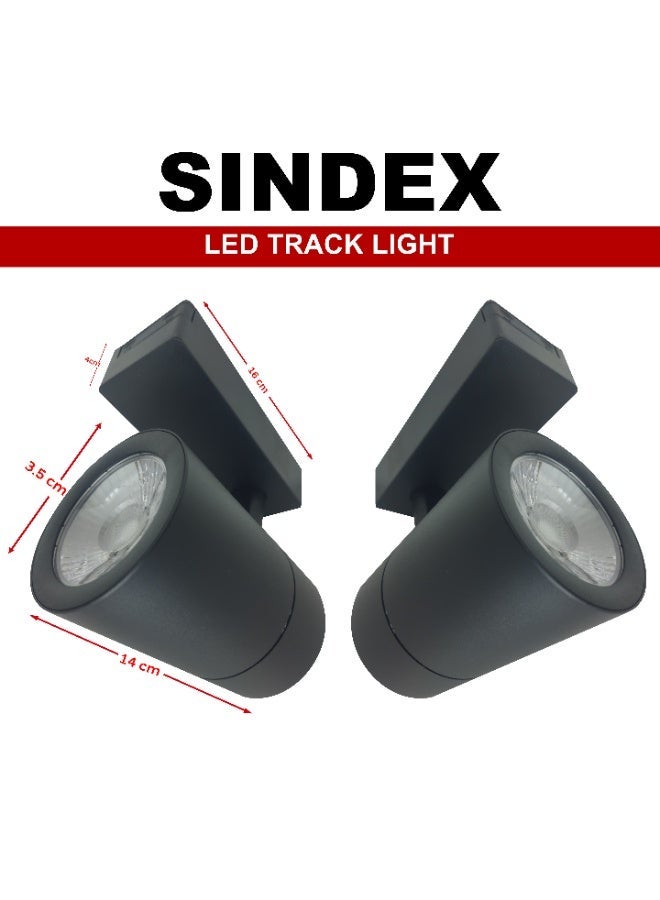 مصباح مسار LED من Sindex بقوة 50 واط، سطوع عالٍ 4500 لومن، تصميم عصري، يعمل بجهد 220-240 فولت تيار متردد - Image 2