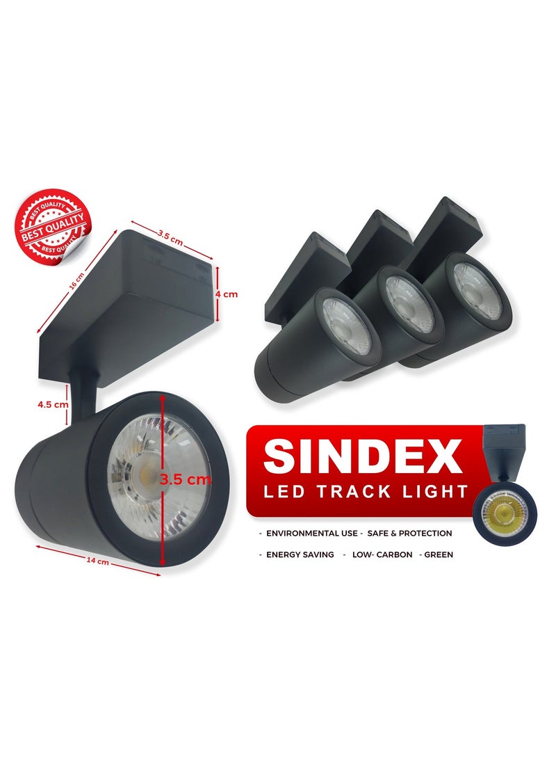 مصباح مسار LED من Sindex بقوة 50 واط، سطوع عالٍ 4500 لومن، تصميم عصري، يعمل بجهد 220-240 فولت تيار متردد - Image 5