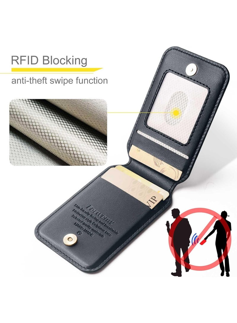 عام حافظة متوافقة مع جوجل بيكسل 9 برو إكس إل 5 جي ، حافظة محفظة من جلد البولي يوريثان الفاخر ، غطاء واقي فائق القوة 2 في 1 قابل للفصل ، نحيف وخفيف للغاية - Image 4