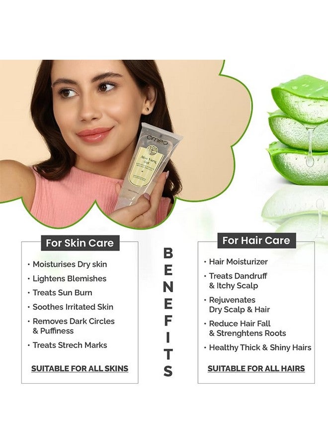Omeo Festive Gift Hampers (Set of 4) | (Aloe Vera Gel + Anti Dandruff Shampoo + Coffee Body Wash + Calendula Face Wash) for Gifting 4 Items Gift Set - Image 5