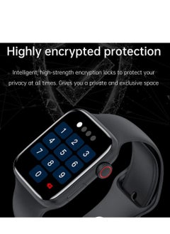 KEQIWEAR Smart Watch  MAX Series9 Full Screen with with Wireless Charging - Black  - Image 5