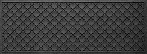 Bungalow Flooring WaterHog Heavy Duty Runner Door Mat 2 x 5 Made in USA Durable  SkidResistant Entryway Mat WaterTrapping IndoorOutdoor Decorative Floor Covering Cordova Collection Charcoal 