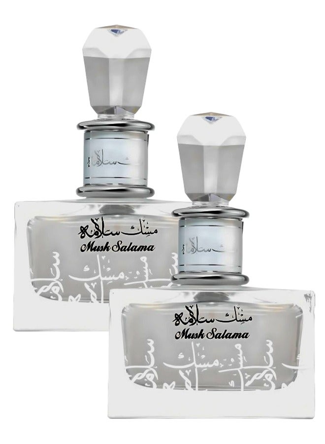 Lattafa 2 Pieces Musk Salama Perfume For Unisex 100ml EDP - Image 1