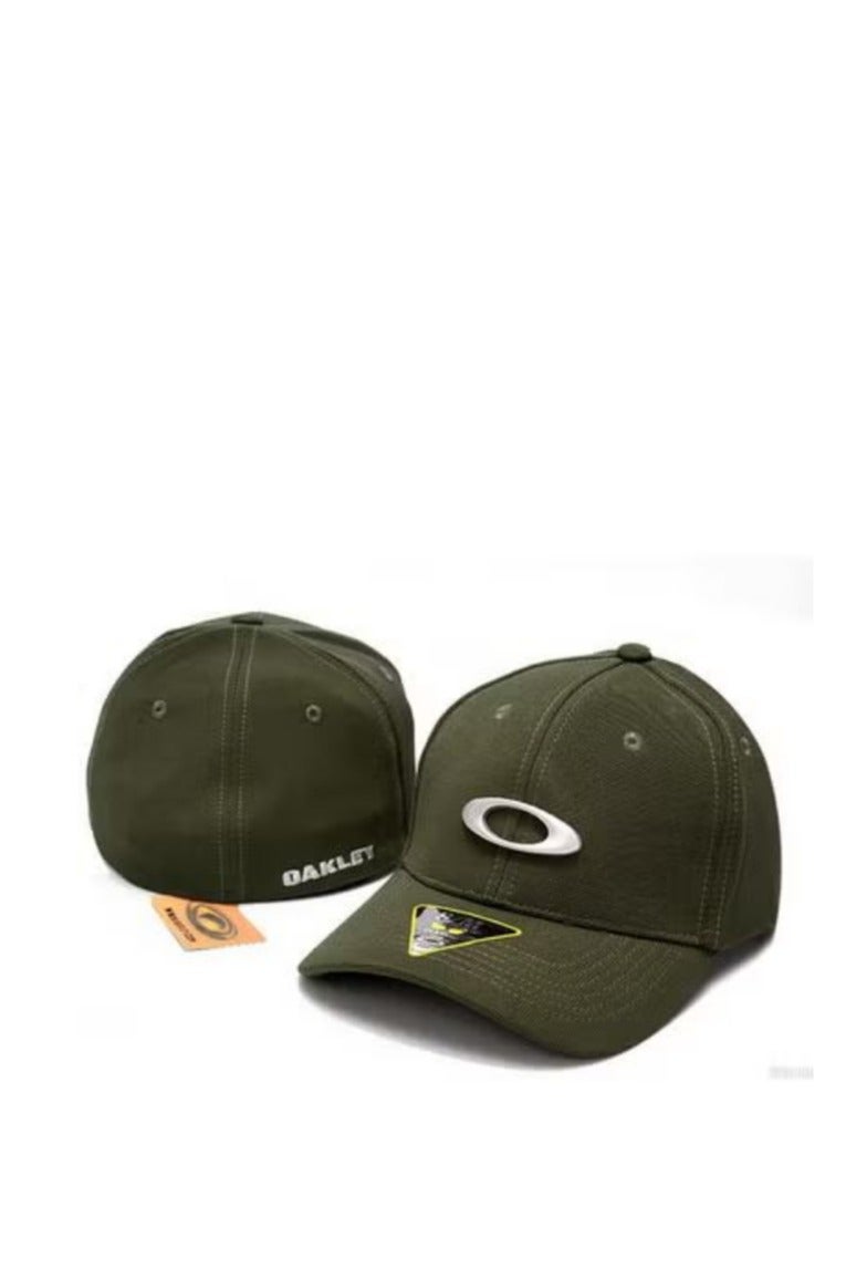 أوكلي Oakley Olive Green Cap with Signature Oval Logo
