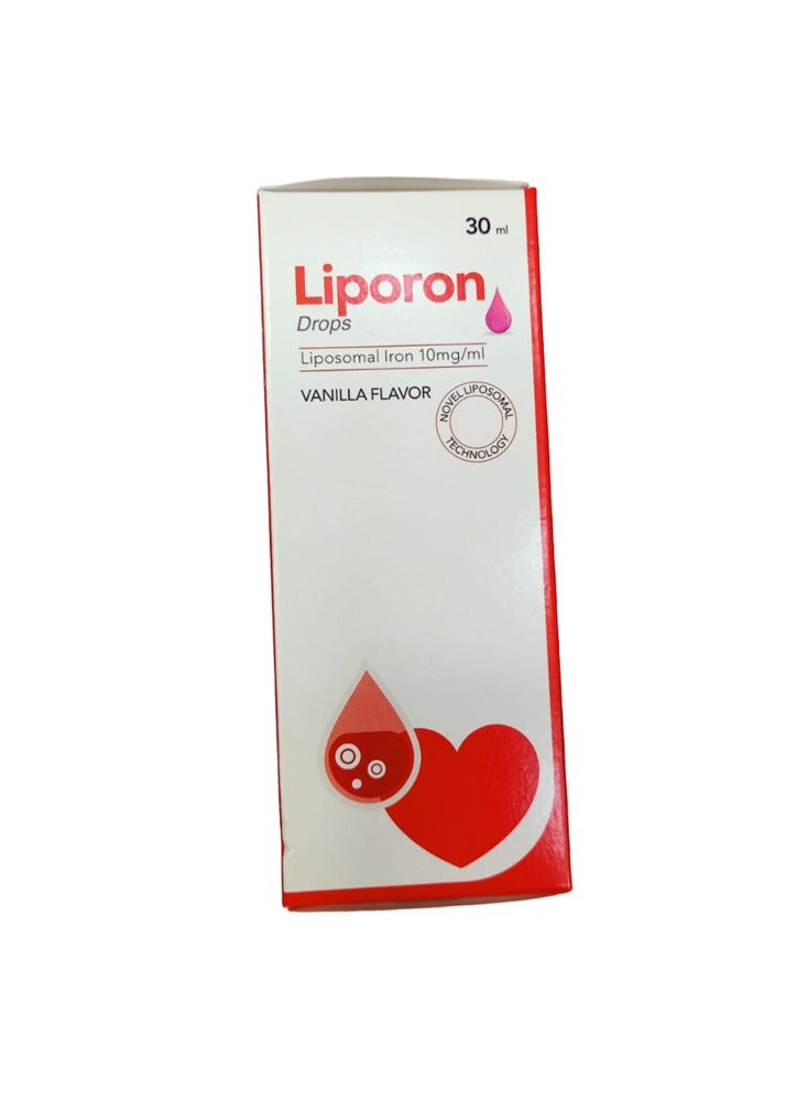 Liporon Drops Vanilla 30Ml
