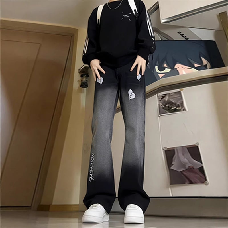 Unisex Casual Daily Denim Jeans - Image 5