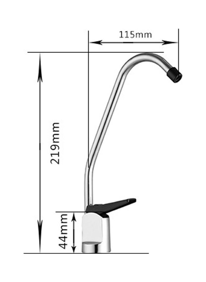 NIBEMINENT Kitchen Water Purifier Faucet Silver 25x15x5cm  - Image 5
