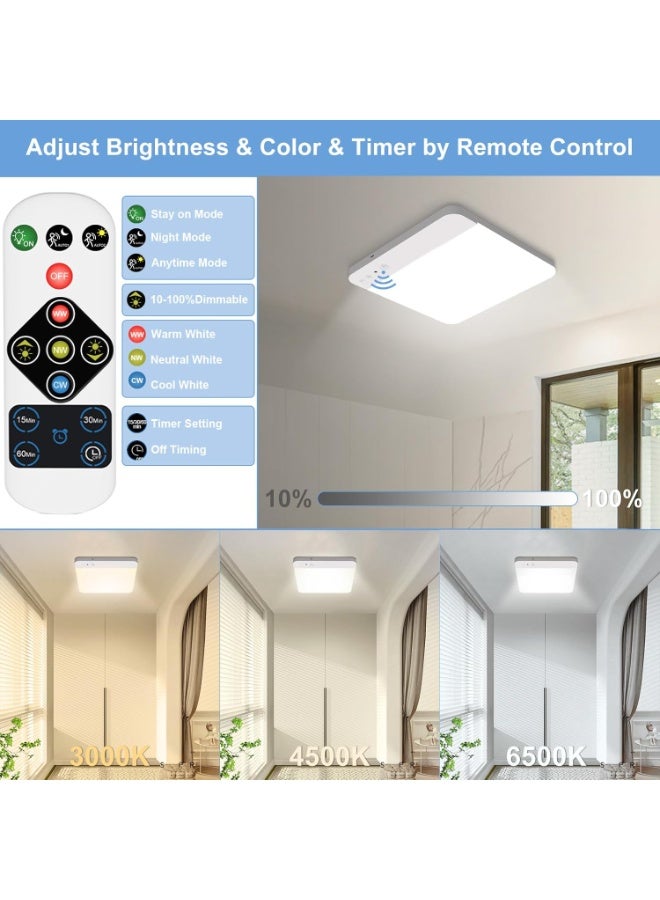 نوفيكارج نوفیکارج حساس حركة للانارة، لمبات شحن مغناطيسية قابلة للشحن، اضاءة لاسلكية للمطبخ والدولاب والممرات والسلالم، لمبات حوش حديثة ببطارية 5000 مللي أمبير وتحكم عن بعد - Image 4
