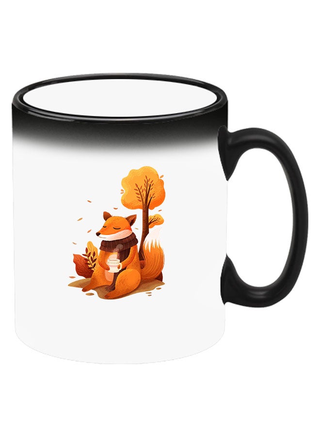 Theodor Colour Changing Heat Sensitive Magic Mug - Add Hot Tea or Coffee Fox For Home Office Gift Kids Men Women - Image 2