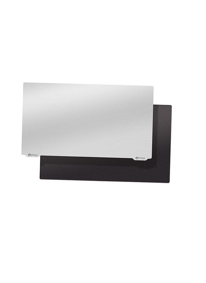 Generic - Resin 3D Printer Build Plate Flexible Spring Steel Plate Flex Bed and Magnetic Base Sheet Sticker with Adhesive Compatible with Photon/Photon S/Mono SE/QIDI 3D Shadow 5.5S, 135 x 80mm - Image 1