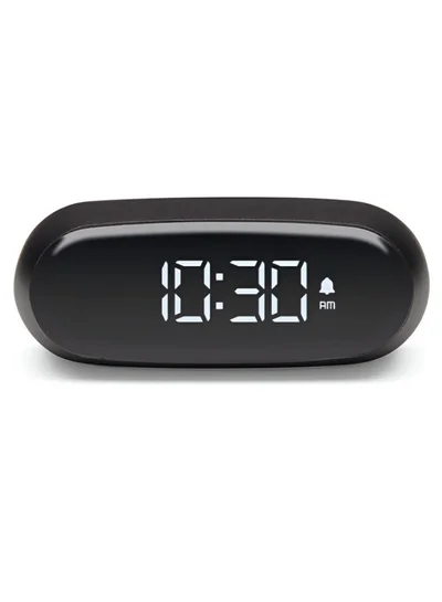 LEXON Minut Compact Alarm Clock With LCD Screen