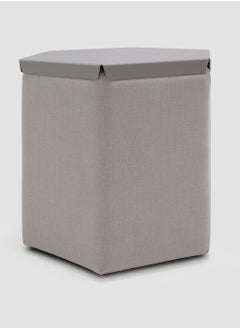 AL HUZAIFA FURNITURE Hexagonal Outdoor Stool With Tray Table  - Image 3