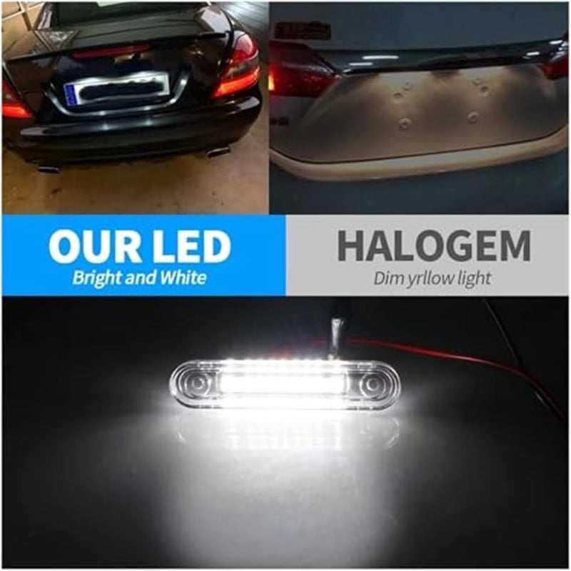 Wivplex Error Free White License Plate Light for Benz - Image 4