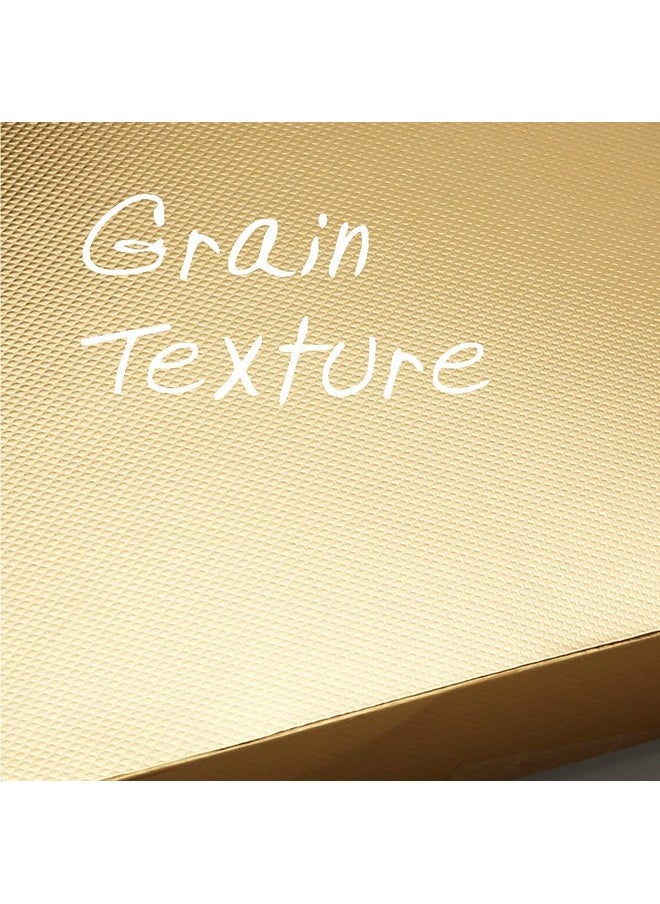 Green Bean - Gift Boxes For Clothes 14.5X9.5X2 Inches Shirt Gift Boxes Large Gift Boxes With Lids Gold Gift Boxes For Clothes (Embossing Gold Pack Of 12) - Image 1
