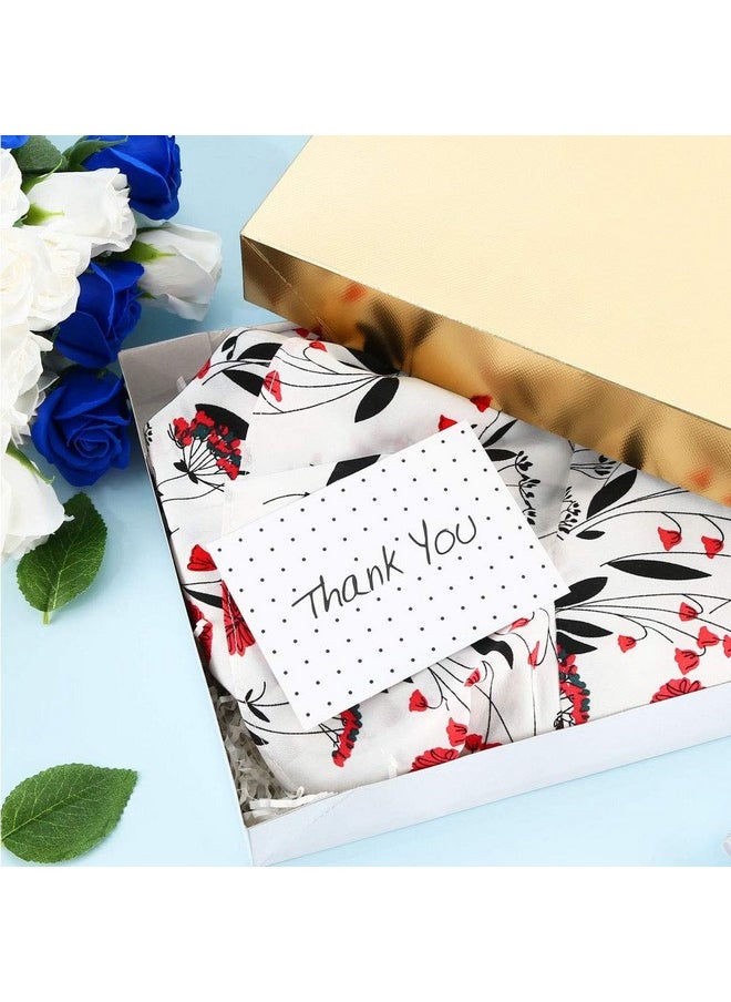 Green Bean - Gift Boxes For Clothes 14.5X9.5X2 Inches Shirt Gift Boxes Large Gift Boxes With Lids Gold Gift Boxes For Clothes (Embossing Gold Pack Of 12) - Image 1