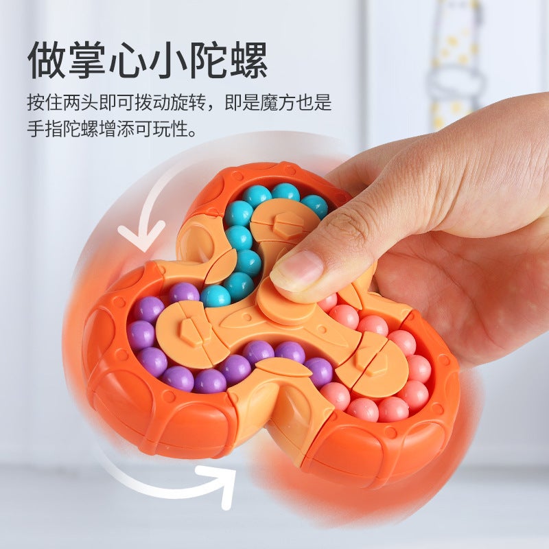 Elementary School Students Rubik'S Cube Intelligence Toy Finger Gyro Boring Decompression Artifact Children'S Educational Toys Kindergarten Gift - Image 3