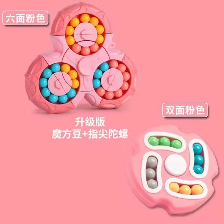 Elementary School Students Rubik'S Cube Intelligence Toy Finger Gyro Boring Decompression Artifact Children'S Educational Toys Kindergarten Gift - Image 1