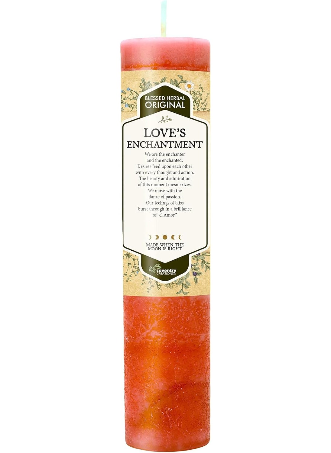 Coventry Creations Blessed Herbal Candle Love's Enchantment 