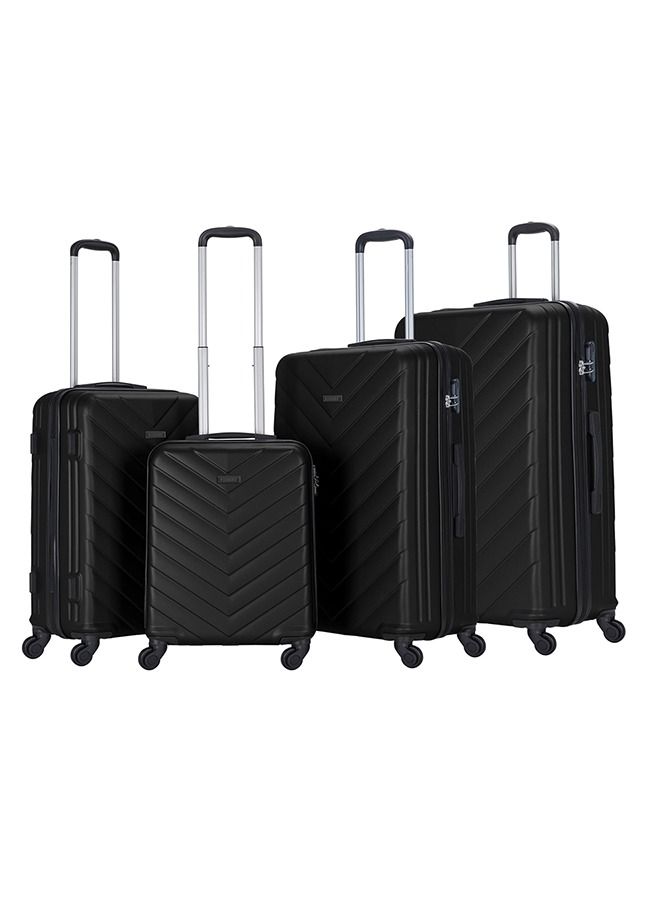 ستارجولد 4 عبوات من عربة الأمتعة ذات الرقم الدوار ذات الجانب الصلب - Image 1