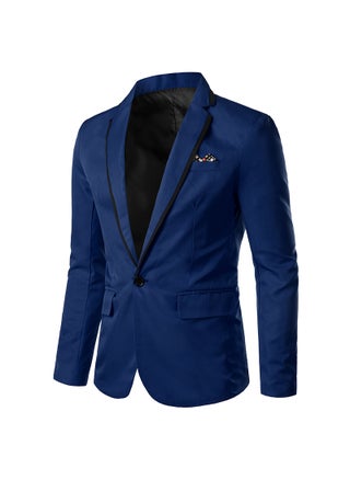 Modern Slim-Fit Blazer Mens Fashion Suit Blue - pzsku/Z9EDB5785CB3208A858ECZ/45/1746231465/3e44e32f-f00c-418c-9447-12a1fe9afa0e
