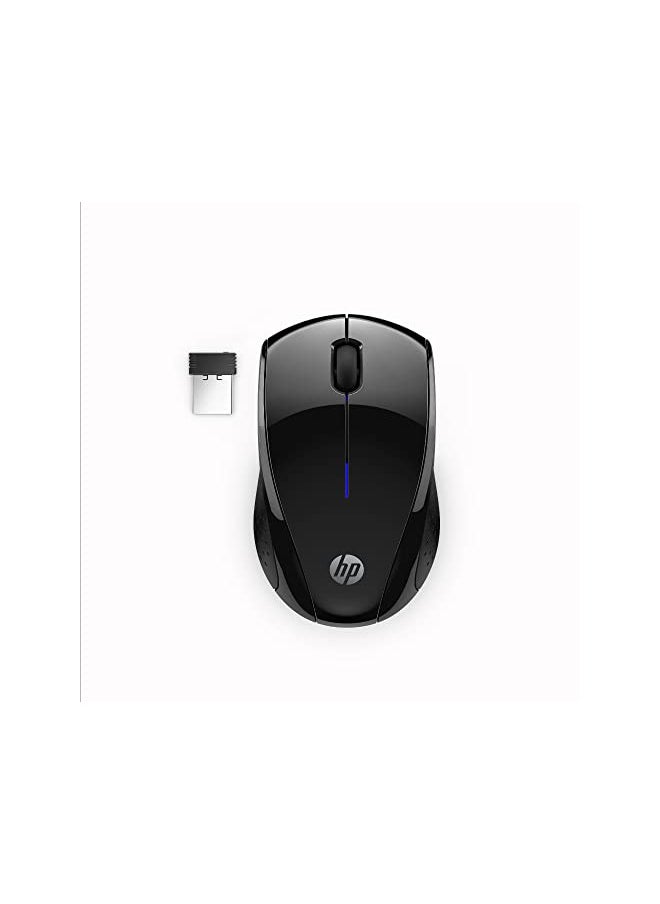 HP HP X3000 G2 Wireless Mouse - Ambidextrous 3-Button Control, & Scroll Wheel - Multi-Surface Technology, 1600 DPI Optical Sensor - Win, Chrome, Mac OS - Up to 15-Month Battery Life (28Y30AA#ABA, Black)  - Image 1