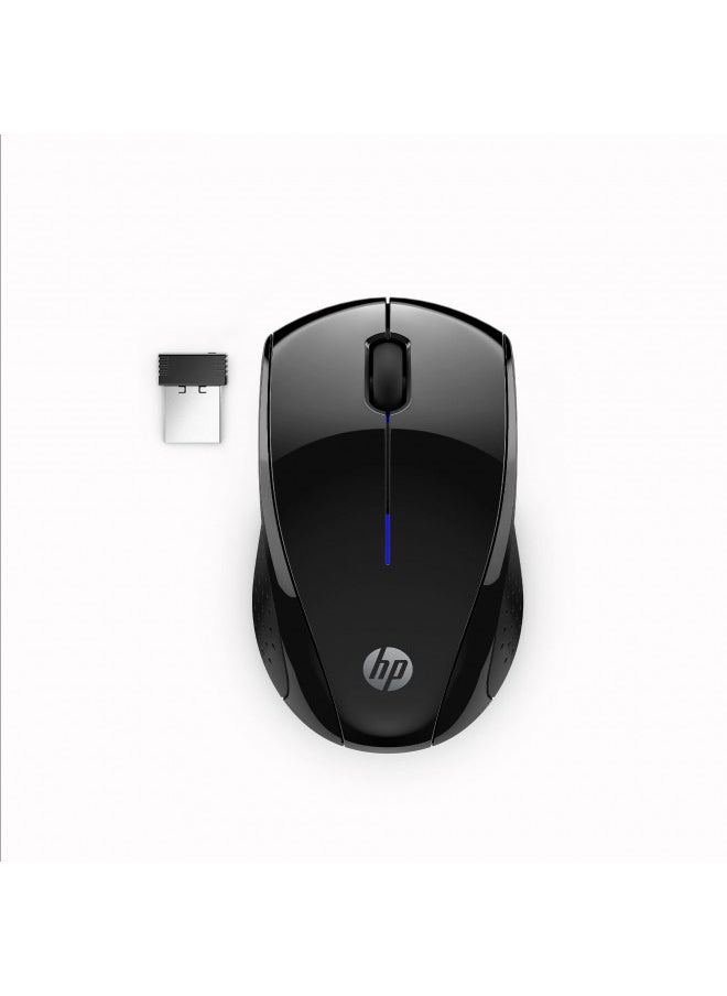 HP HP X3000 G2 Wireless Mouse - Ambidextrous 3-Button Control, & Scroll Wheel - Multi-Surface Technology, 1600 DPI Optical Sensor - Win, Chrome, Mac OS - Up to 15-Month Battery Life (28Y30AA#ABA, Black)  - Image 2