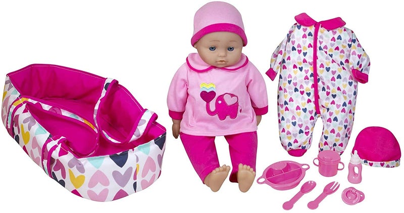 Lissi 16" Talking Baby Doll with Accessories - Image 5