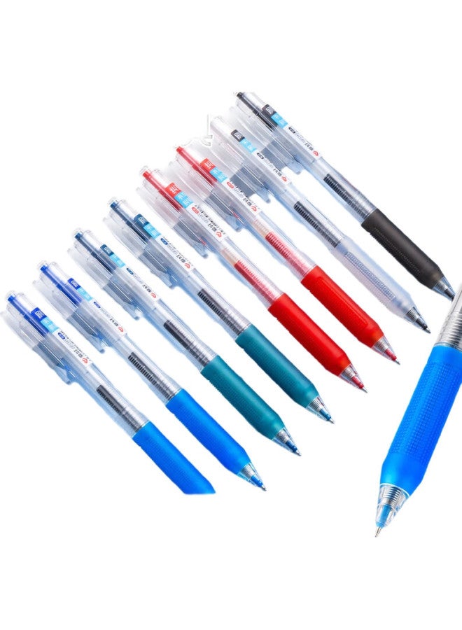 Aihao Large Capacity Retractable Gel Pen, Black, St Tip 0.5Mm, Signature Pen, For Students' Exams And Practice, Office Supplies - Image 1