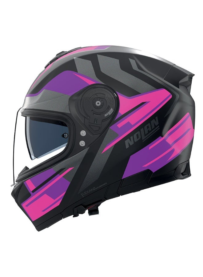 Nolan N80-8 TRITTICO BLACK/FUCHSIA/ANTHRACITE Helmet
