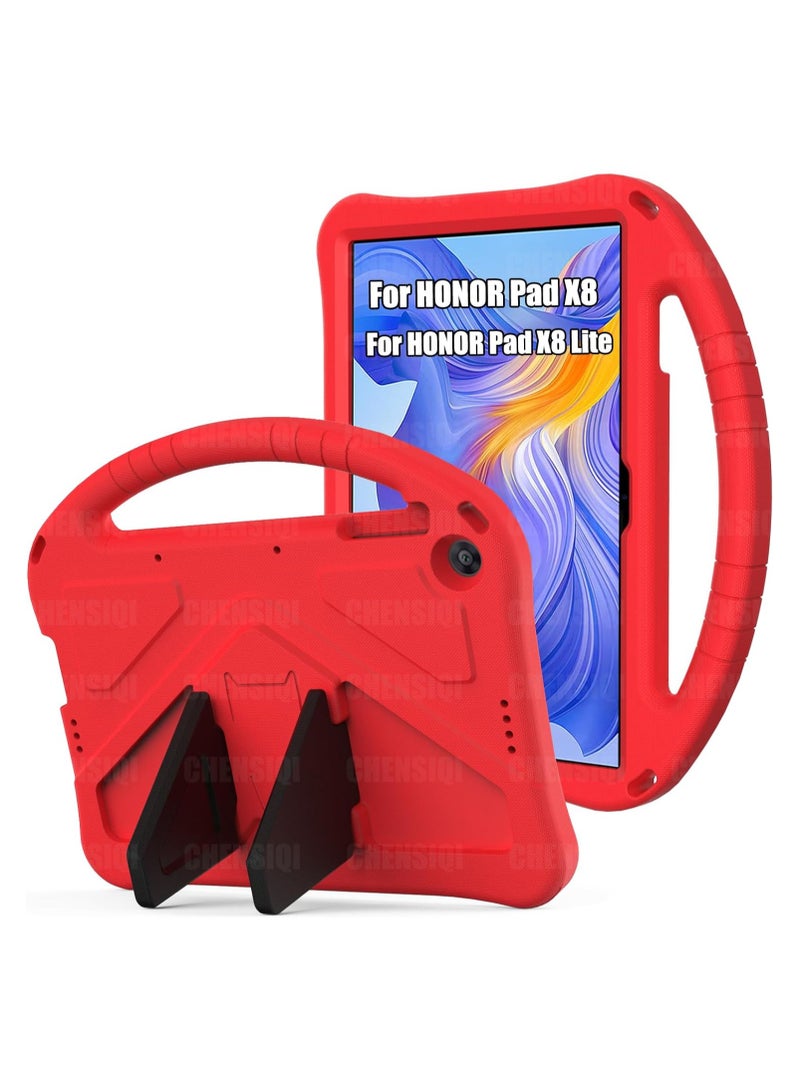 general Compatible with Honor Pad X8 10.1 inch/X8 Lite 9.7 inch 2022 Case, Kids Shockproof Handle Stand Tablet Cover Case for Honor Pad X8/X8 Lite - Image 1