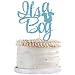 Qertesl Its A Boy Cake TopperBlue flash Cake TopperWelcome Baby Boy Cake Topper for Baby ShowerGender Reveal 1st Birthday Party Decorations Supplies blue - Image 2
