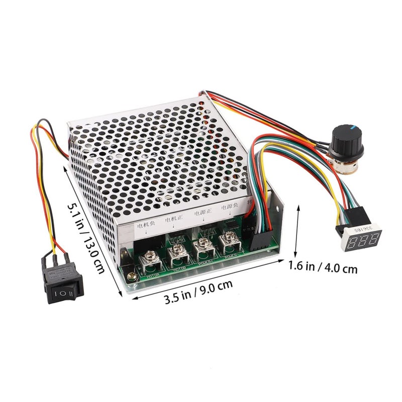 Gadpiparty 60A Adjustable Reversible Motor Controller with Digital Scale for Factory - Image 3