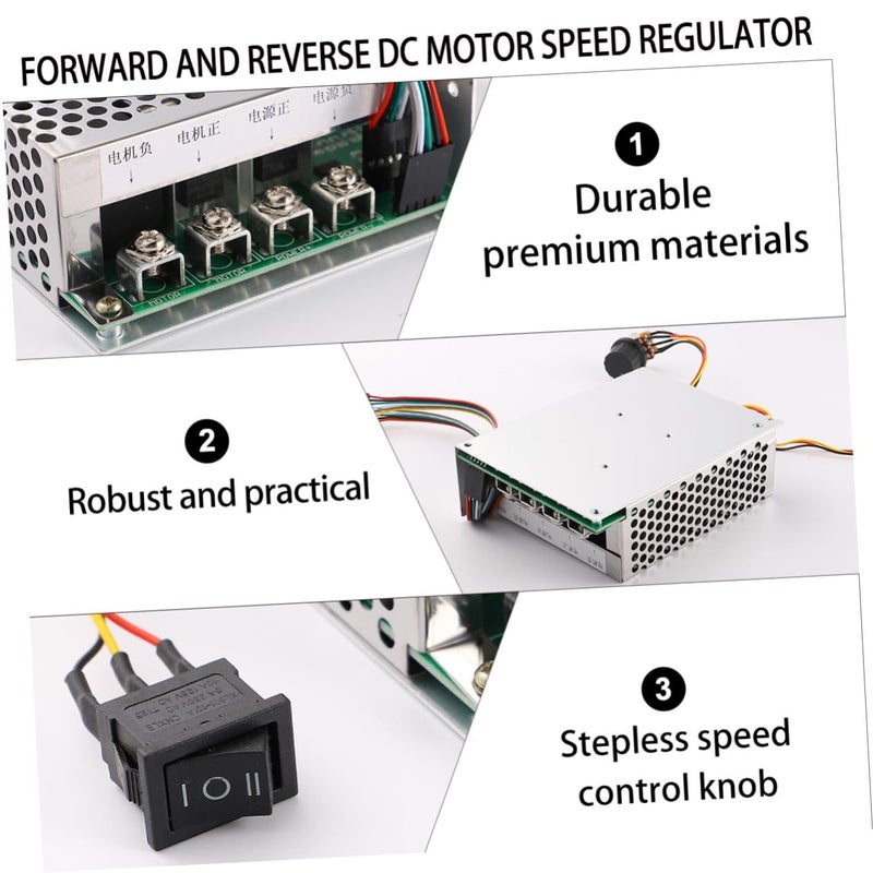 Gadpiparty 60A Adjustable Reversible Motor Controller with Digital Scale for Factory - Image 4