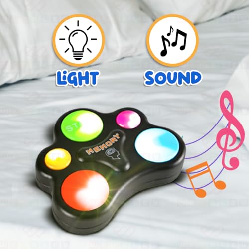 Wembley Glow Quest Memory Game|Handheld Indoor Game for Kids| Engaging Toy with Lights and Sounds| Premium Game with 30-Level Brain Challenge| Gift Option for Kids Ages 7+ & Up (Multicolor) - Image 2