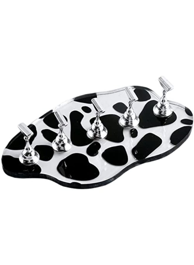 ZOQINI 1Set Acrylic Nail Stand Nail Holder for Painting Nail Durable Alloy Nail Holder Nail Display Stand Nail Practice Nail Tip Stand Highly Magnetic Nail Art Tools DIY for Homes and Salons - Image 1
