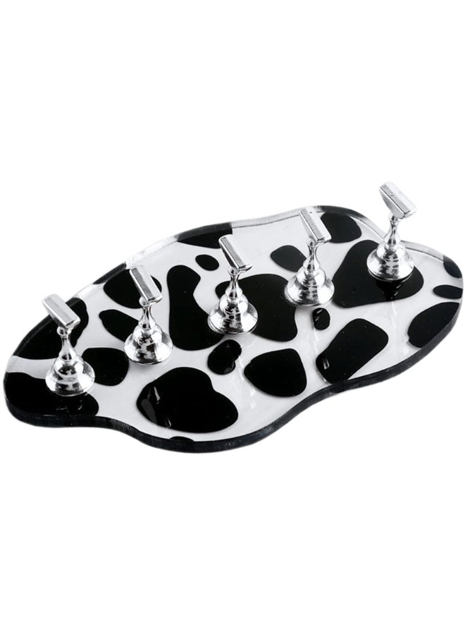 ZOQINI 1Set Acrylic Nail Stand Nail Holder for Painting Nail Durable Alloy Nail Holder Nail Display Stand Nail Practice Nail Tip Stand Highly Magnetic Nail Art Tools DIY for Homes and Salons - Image 3