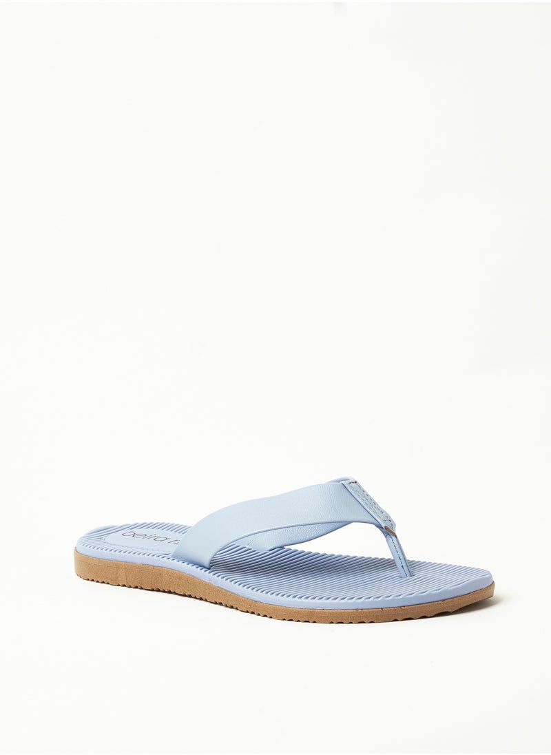 Beira Rio - Marilyn Single Strap Flat Sandals | Made in Brazil - Image 1
