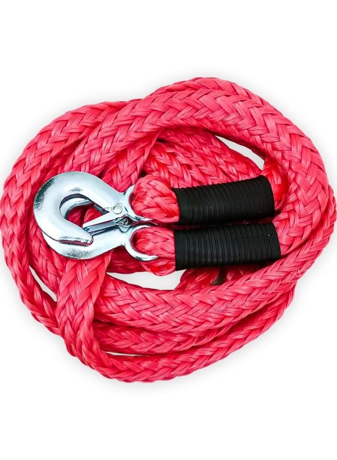 Generic Car Tow Rope 2.5 Ton, 4 meters with 2 Hooks. Heavy Duty Towing Belt  - Image 2