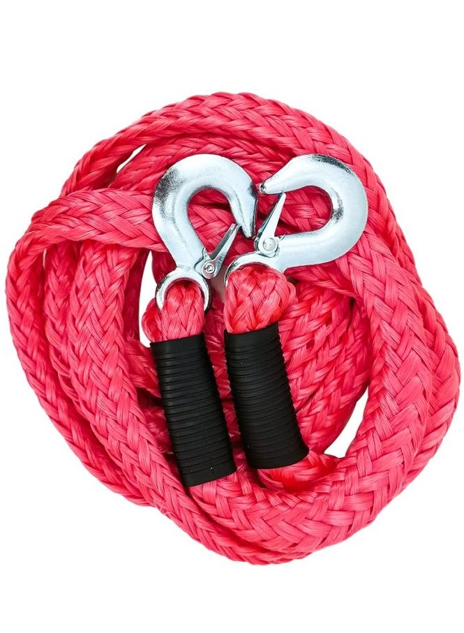 Generic Car Tow Rope 2.5 Ton, 4 meters with 2 Hooks. Heavy Duty Towing Belt  - Image 1