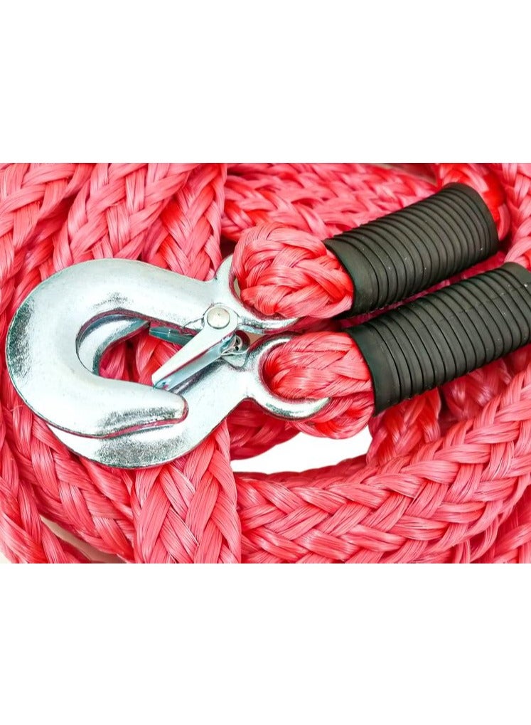 Generic Car Tow Rope 2.5 Ton, 4 meters with 2 Hooks. Heavy Duty Towing Belt  - Image 4