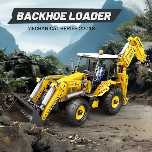Reobrix Loader Building Set Toy Excavator 22018 Excavator Toy 2231 Construction Toys Building Toys for Adults - Image 5