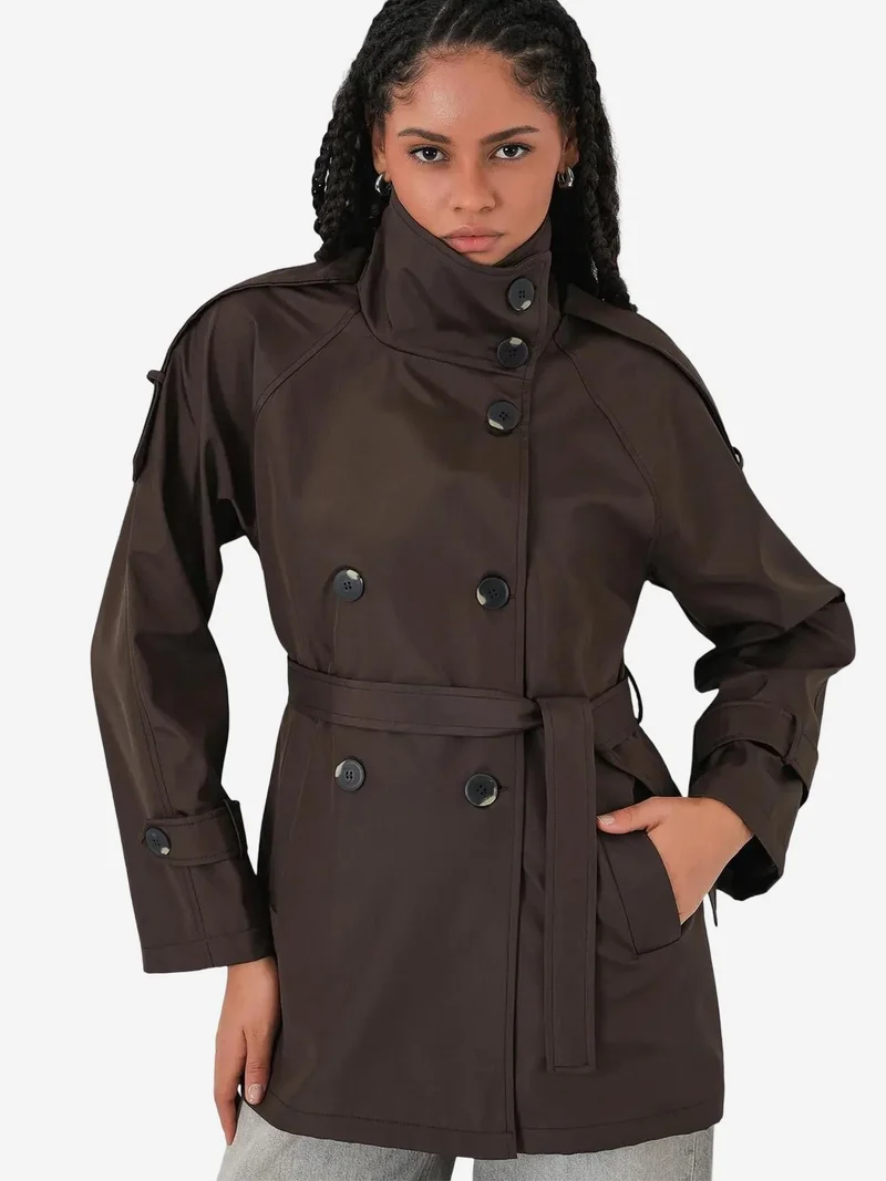 بيغ دارت BDART Regular Fit Trench Coat with Jacket Collar