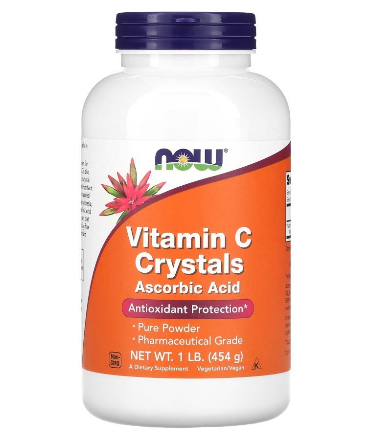 now Vitamin C Crystals 1 lb (454 g)